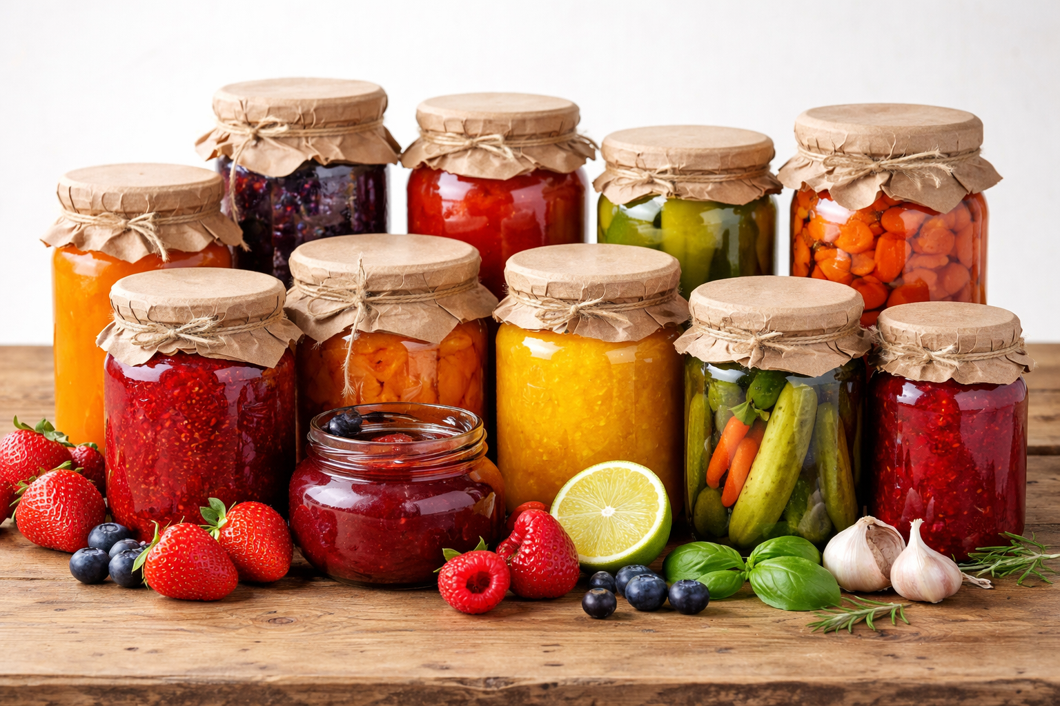 Taller de conservas, pulpas y mermeladas